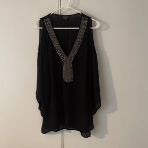 Bebe Studded Shirt size Medium